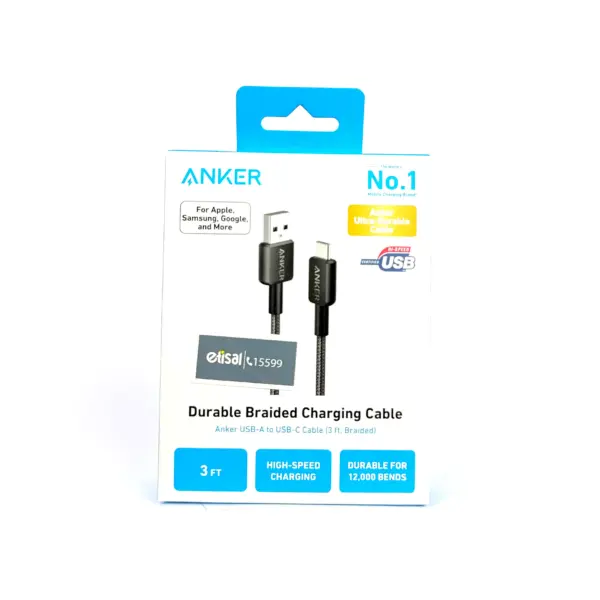 anker cable usb to type c