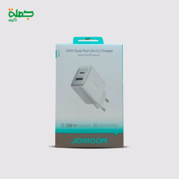راس شاحن JOYROOM TWOPORT 30W F15 اصلي ضمان سنة
